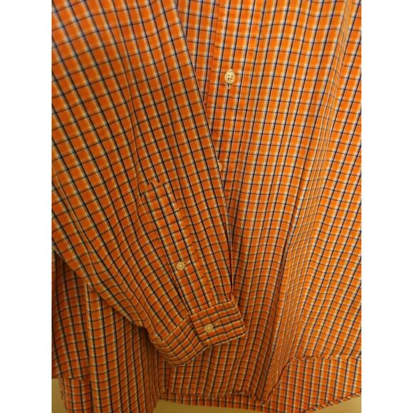 Ralph Lauren Men's CASUAL Classic FIT Button Down PLAID, Cotton Shirt Size Large - Picture 5 of 8